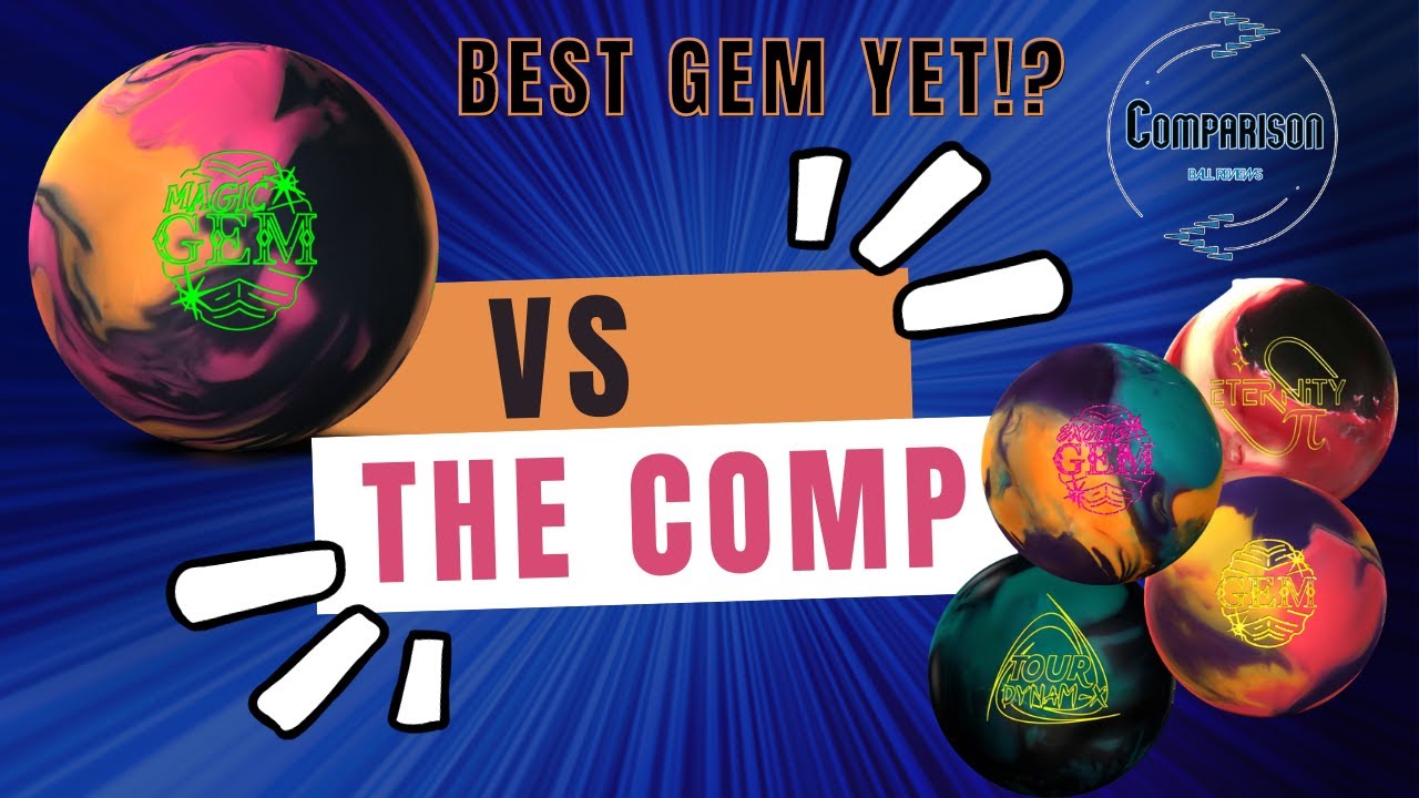 Roto Grip Magic Gem THE BEST GEM YET!?! | Comparison Ball Reviews