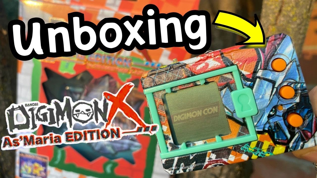 Распаковка Digimon X As' Maria Wargreymon Vpet Digivice!