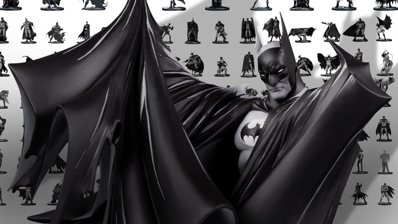 DC Collectibles - Todd McFarlane's 100th Batman: Black & White Statue