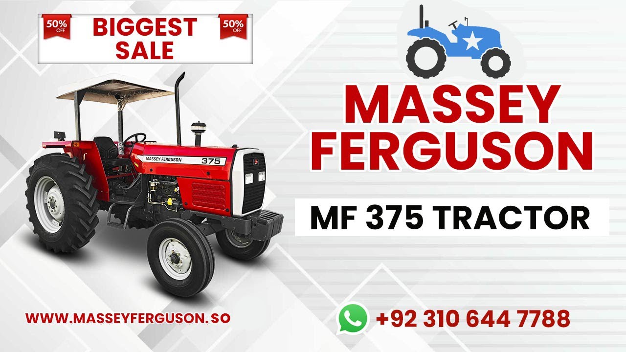 Massey Ferguson 375 Tractor For Sale In Somalia