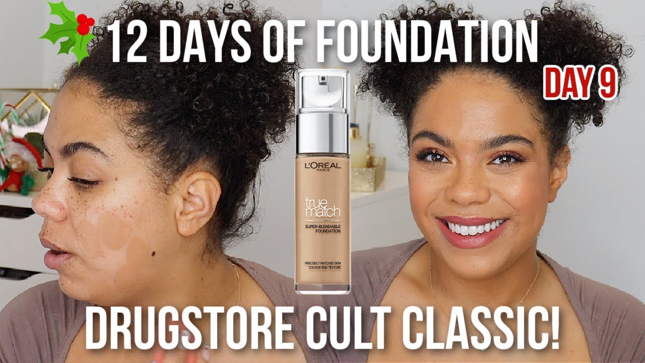 L'Oreal True Match Foundation Review! 12 Days of Foundation Day 9