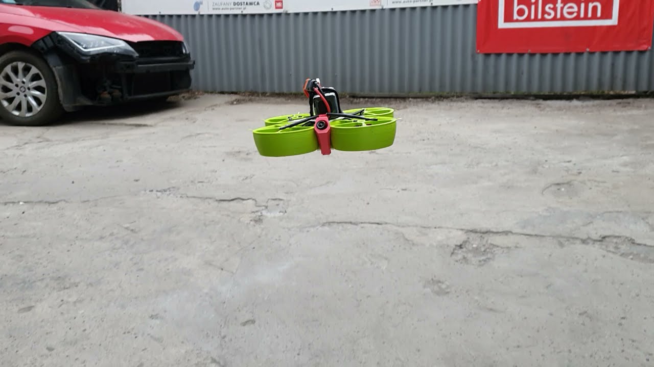 100% 3D Printed FPV Frame test (RaceWhoop)