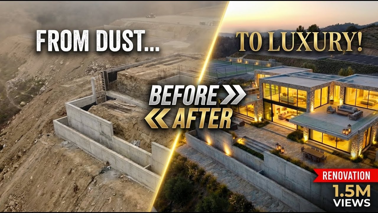 From TOTAL RUIN to YOUR DREAM COME TRUE | Full Renovation Timelapse ( Full Timelapse)