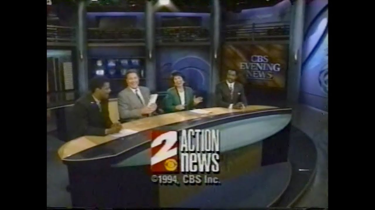 Новости KCBS Action News CBS 2 Лос-Анджелес — открытие и закрытие новостей (1991-1997)