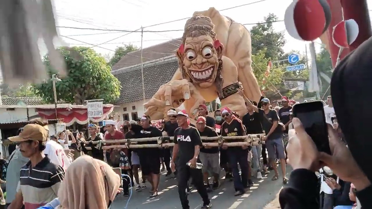 Ogoh-ogoh di karnaval bayeman 2024