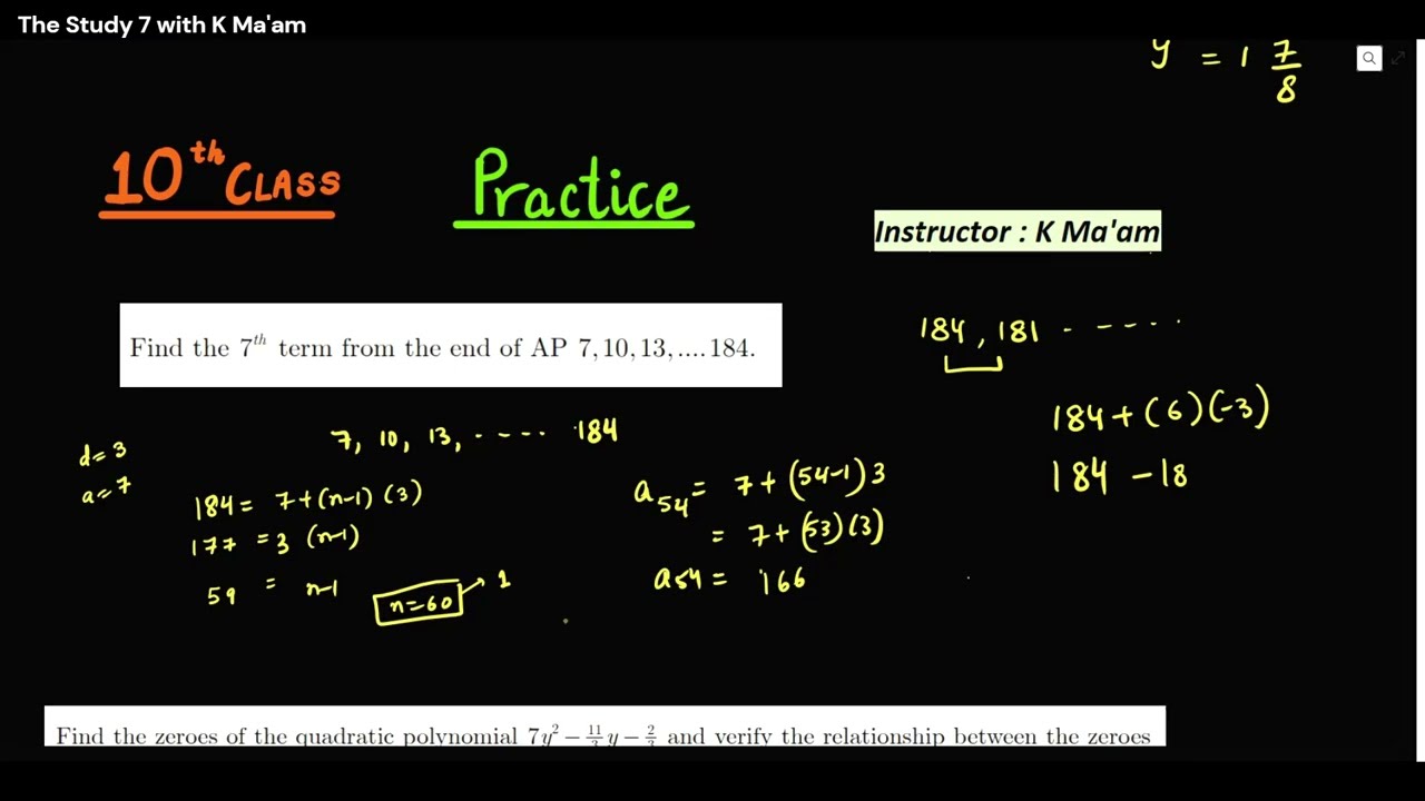 Class 10 Maths | Day 29 | Board Exam 2026 | Practice Questions