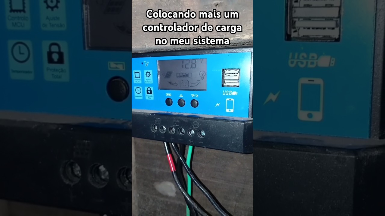 controlador de carga pwm 60 amperes