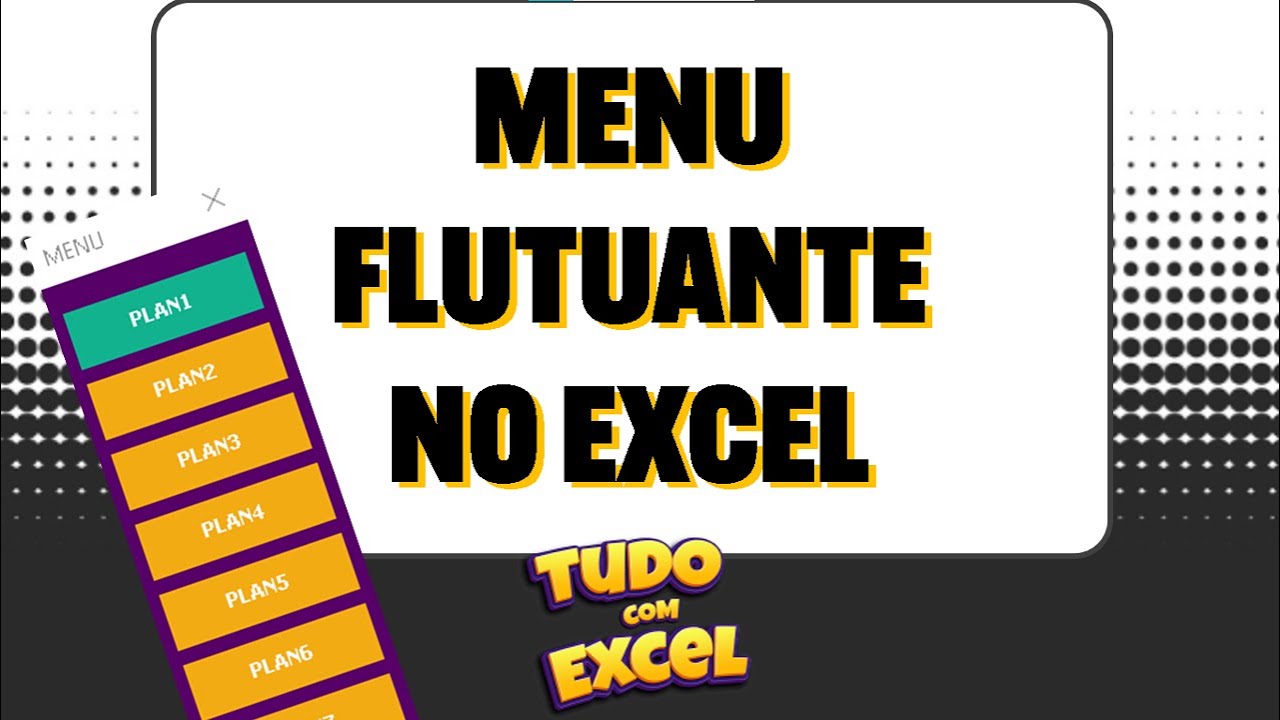 Menu de Navegação Flutuante no Excel com VBA