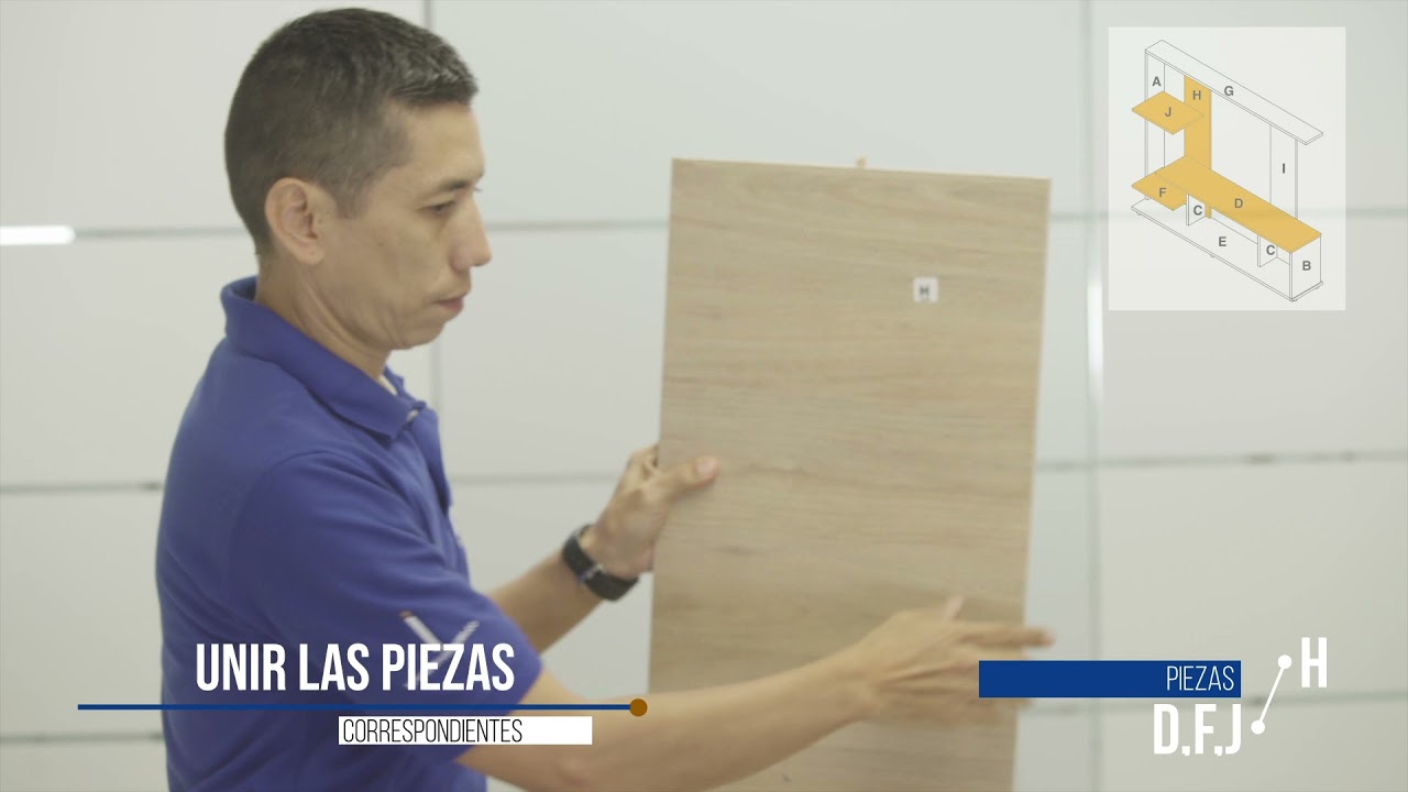 Inval Video de Armado -  CENTRO DE ENTRETENIMIENTO CVS C12802 - Español