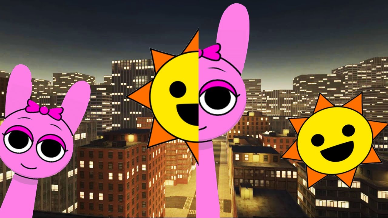 Piramixed Nightmare Sprunki Simon And Pinki Nextbot Gmod
