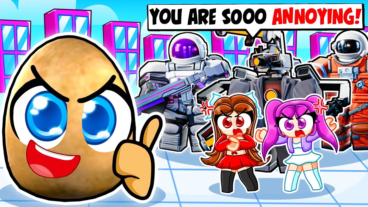 I Pretended To Be A TOXIC DEV POTATO UNIT In SKIBIDI TOWER DEFENSE!