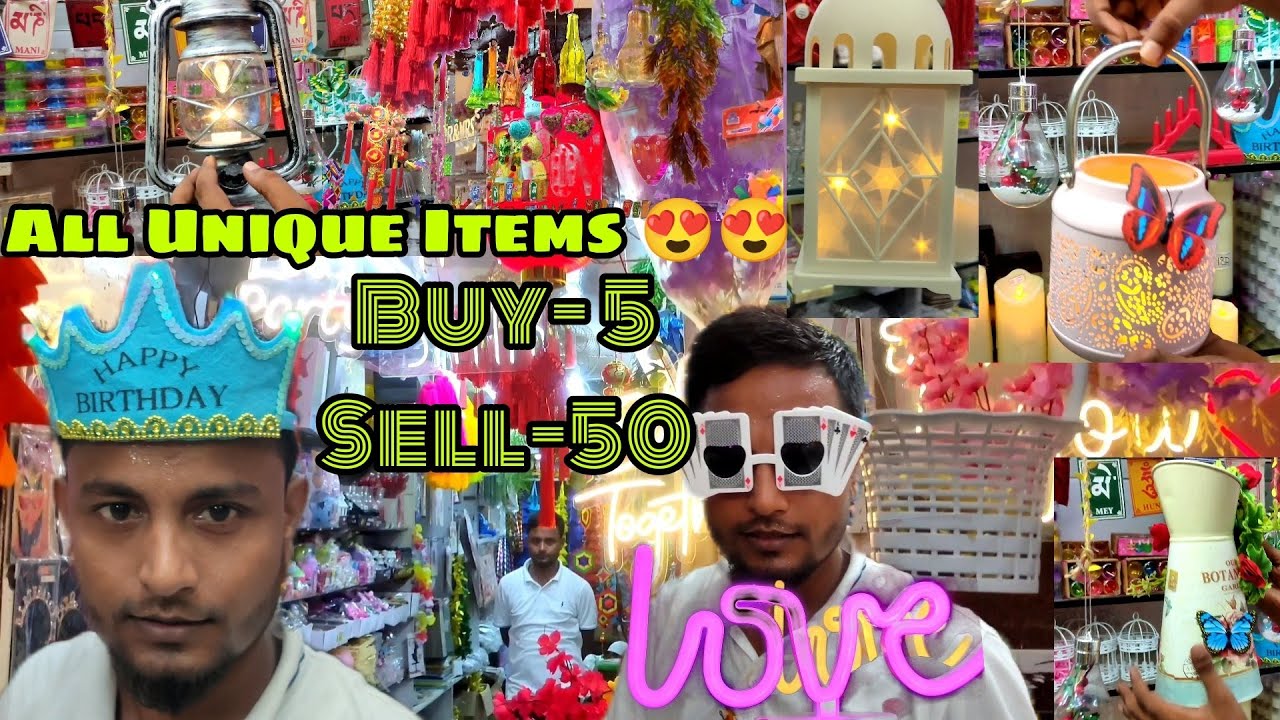 Kolkata Barazar// New Business Idea// HOME DECOR EVENT DECOR BIRTH DAY MARRIAGE DÉCOR ITEM WHOLESALE
