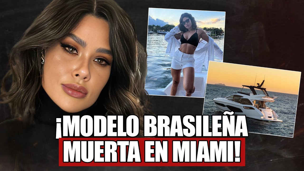 Modelo brasileña MUERE en FIESTA de LUJO en MIAMI | El Caso Adriana Vieira