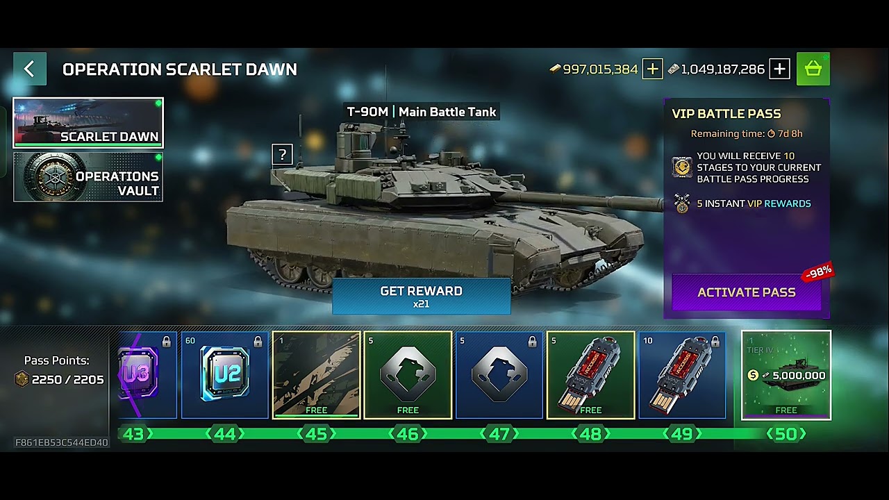 MWT November Battle Pass | MWT tank Battles 