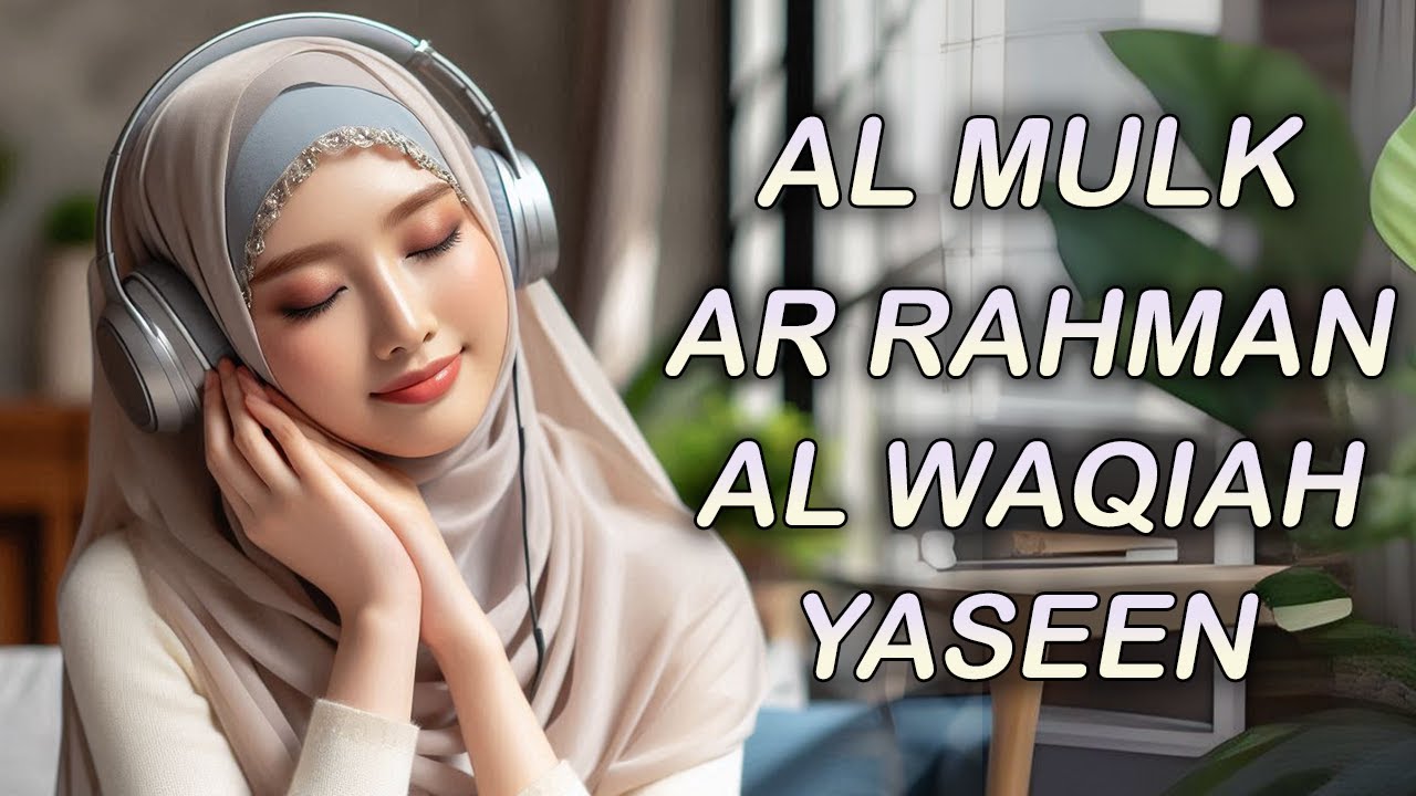 Relaxing Heart Touching Quran Recitation You Will Love Surah Al Mulk, Al Waqi'ah, Ar Rahman, Yaseen