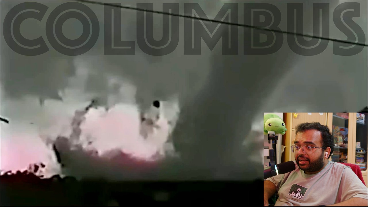 Колумбус &mdash; Лучшие кадры торнадо, когда-либо снятые | CFproductions | Реакция !!!