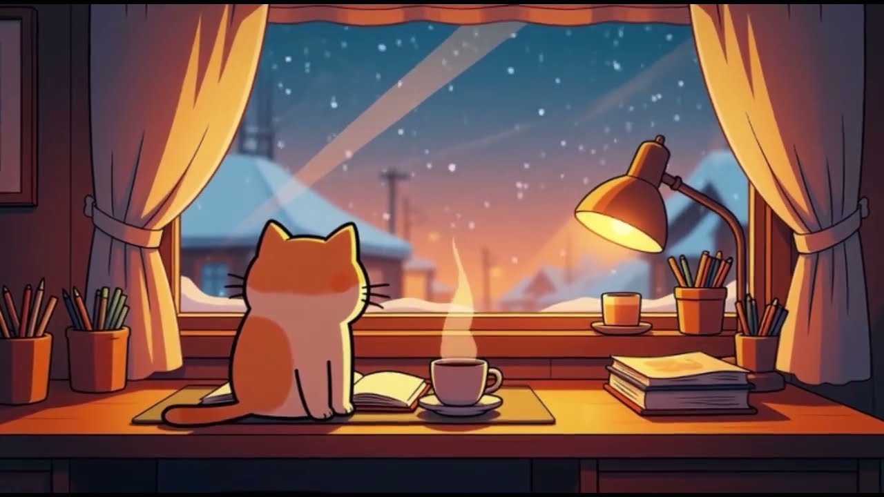 Quiet Hours ❄️ Winter Lofi for Studying, Working & Deep Focus (1 Hour)