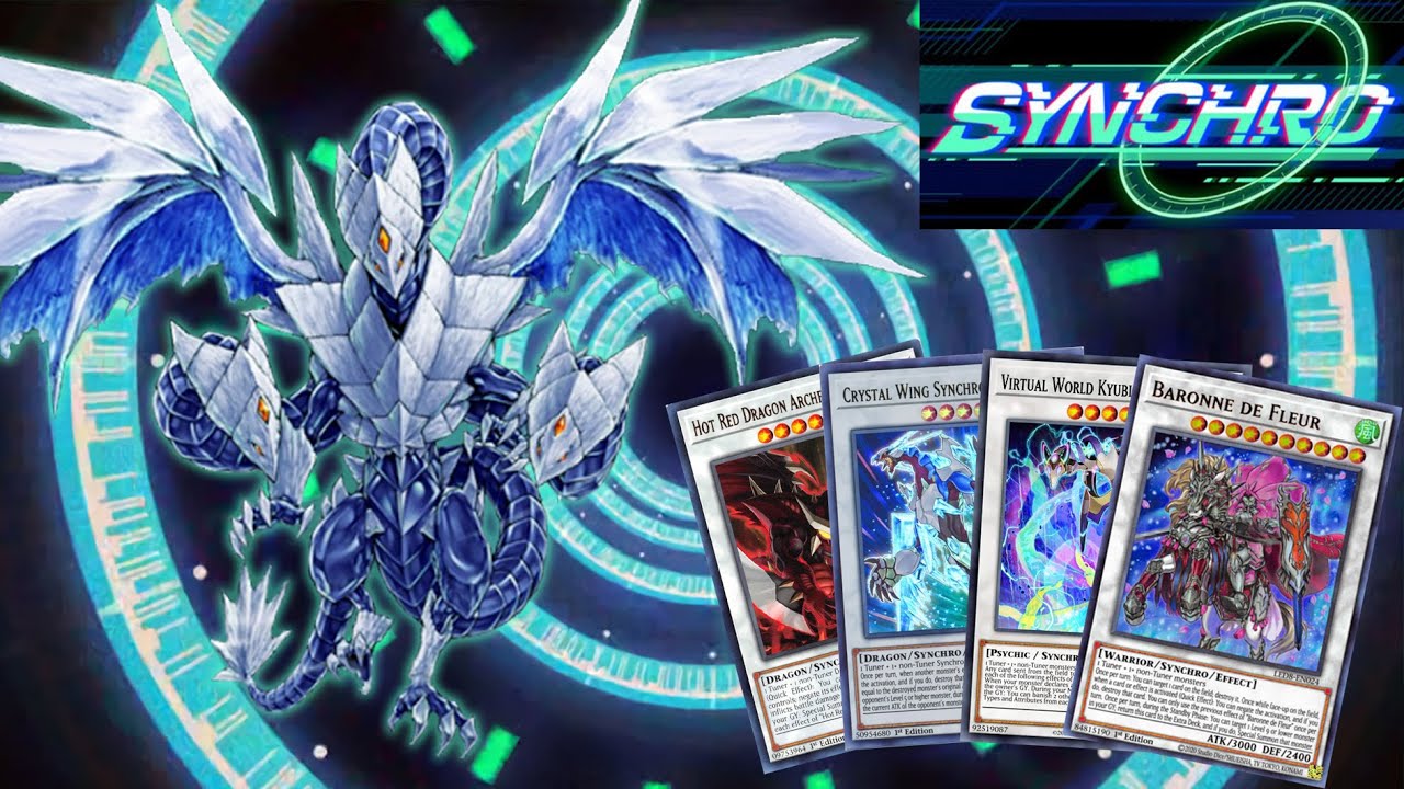 Virtual World Deck for the Synchro Event! Summon all the Badass Synchros! Platimium 1 Gameplay [MD]