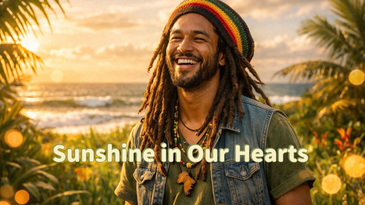 Damian Marley Inspired &ndash;  Sunshine in Our Hearts &ndash; Original Reggae Song | Positive Vibes