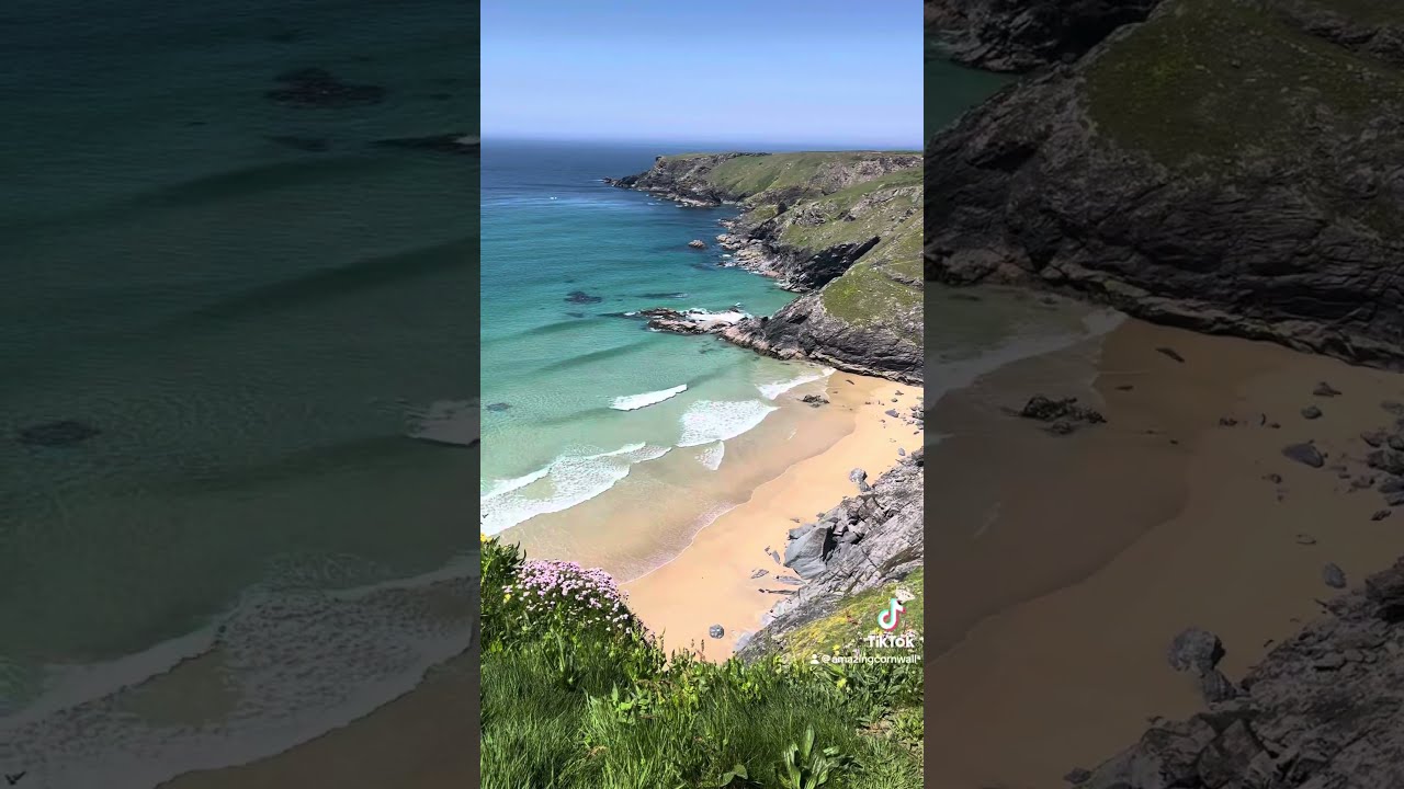 Cornwall Coast Path Walk -Bedruthan Steps to Mawgan Porth