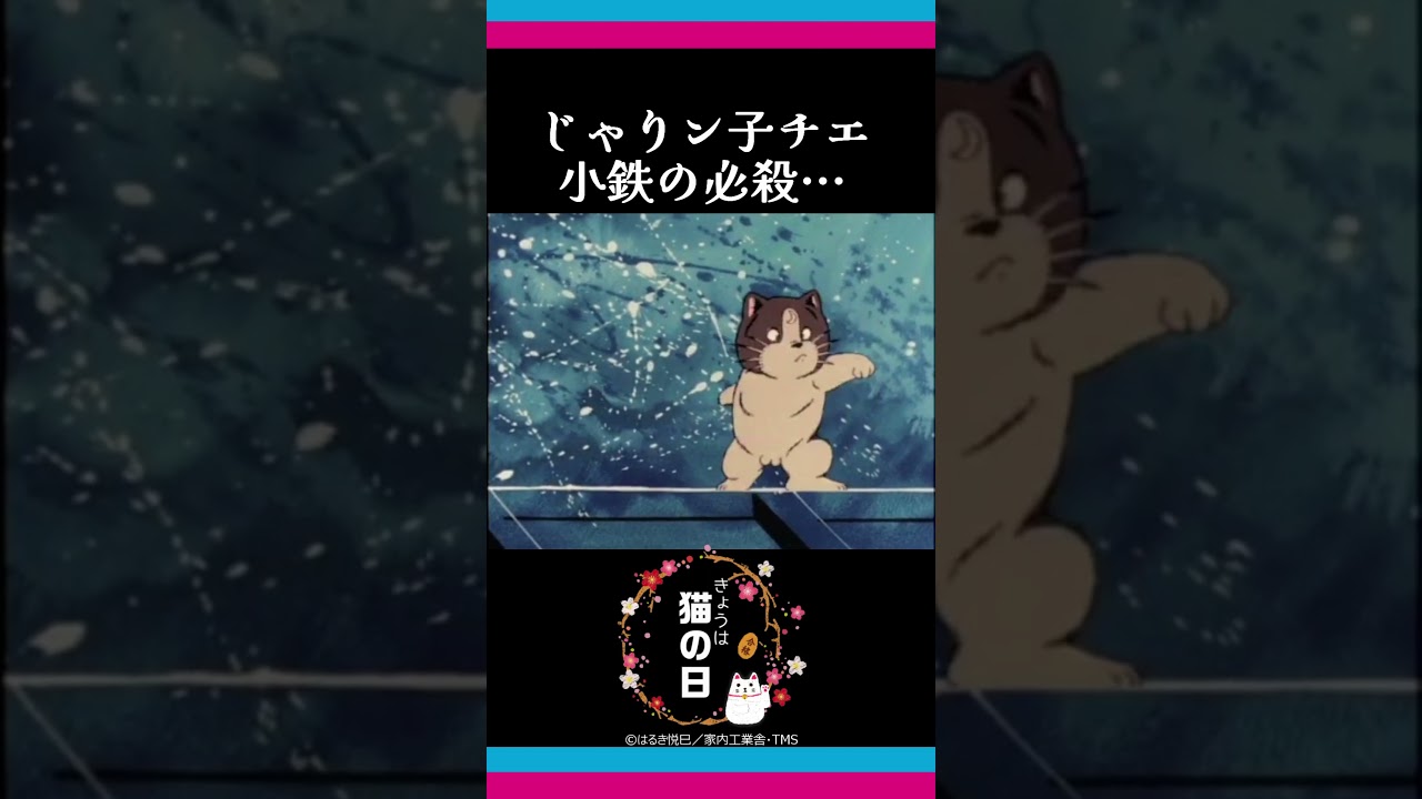 【必殺仕事猫】『じゃりン子チエ』小鉄のフィニッシュブロー #shorts #tmsアニメ