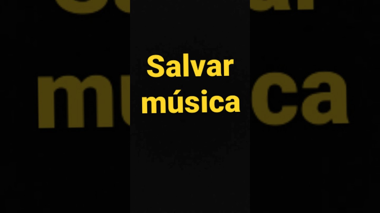 salvar m&uacute;sica