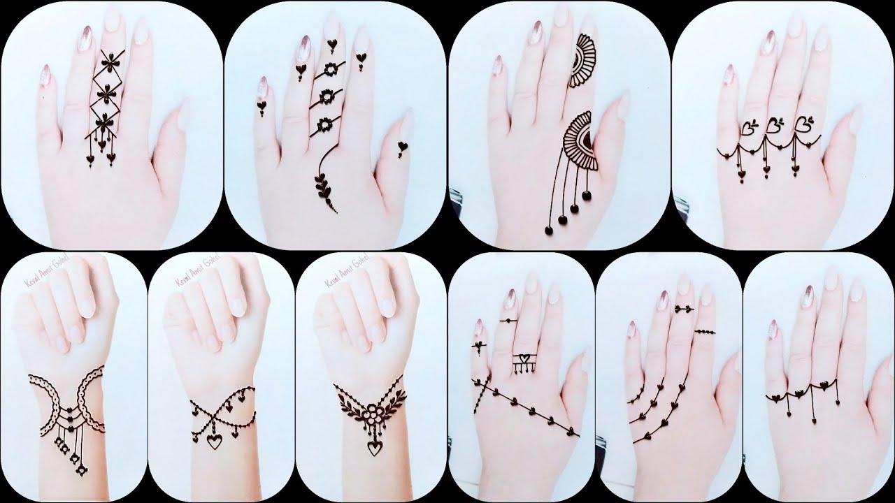New Stylish TATTOOS ❤️Beautiful Heena Mehndi Tattoo Designs ❤️ TATTOO DESIGNS with step by step 2021