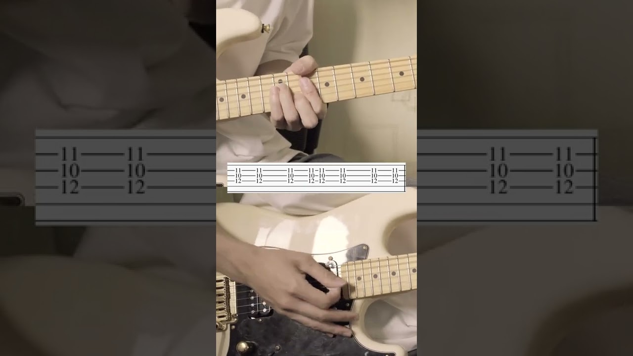 Guitar tutorial - Late Night Talking + guitar solo  (guitar cover) #shorts