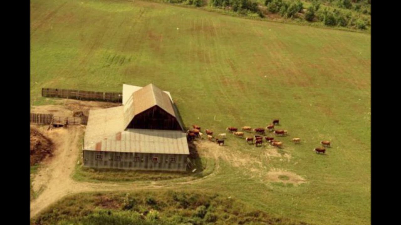 Ferme-Neuve à vol d'oiseau et la route 309, dans les Laurentides