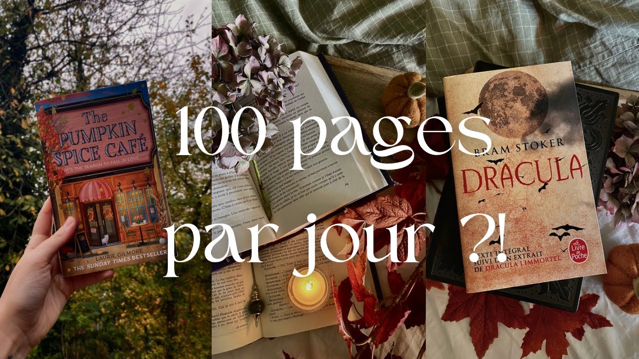 Je lis 100 pages par jour ! 😱