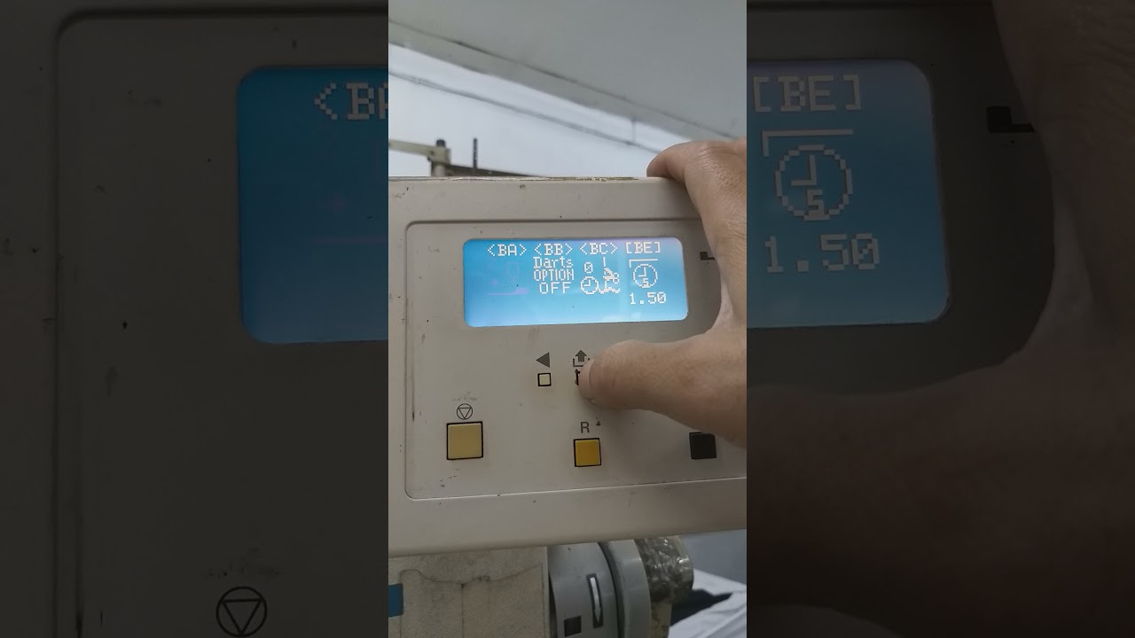 Bila mesin juki Apw 194 timbul DATA