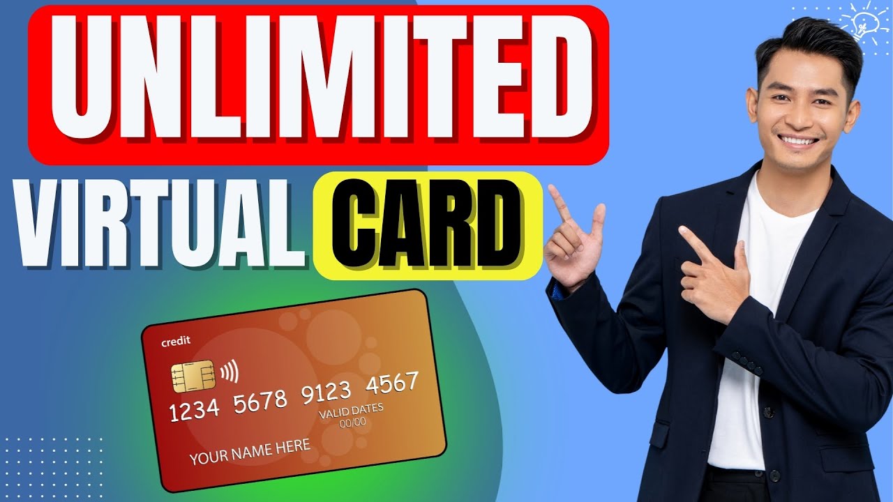 How To Create Unlimited Virtual Visa/MasterCard Fast ( No Bank Needed )