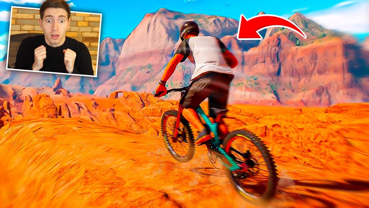 ANDEI DE BICICLETA no CANYON (NOVO JOGO) - Riders Republic