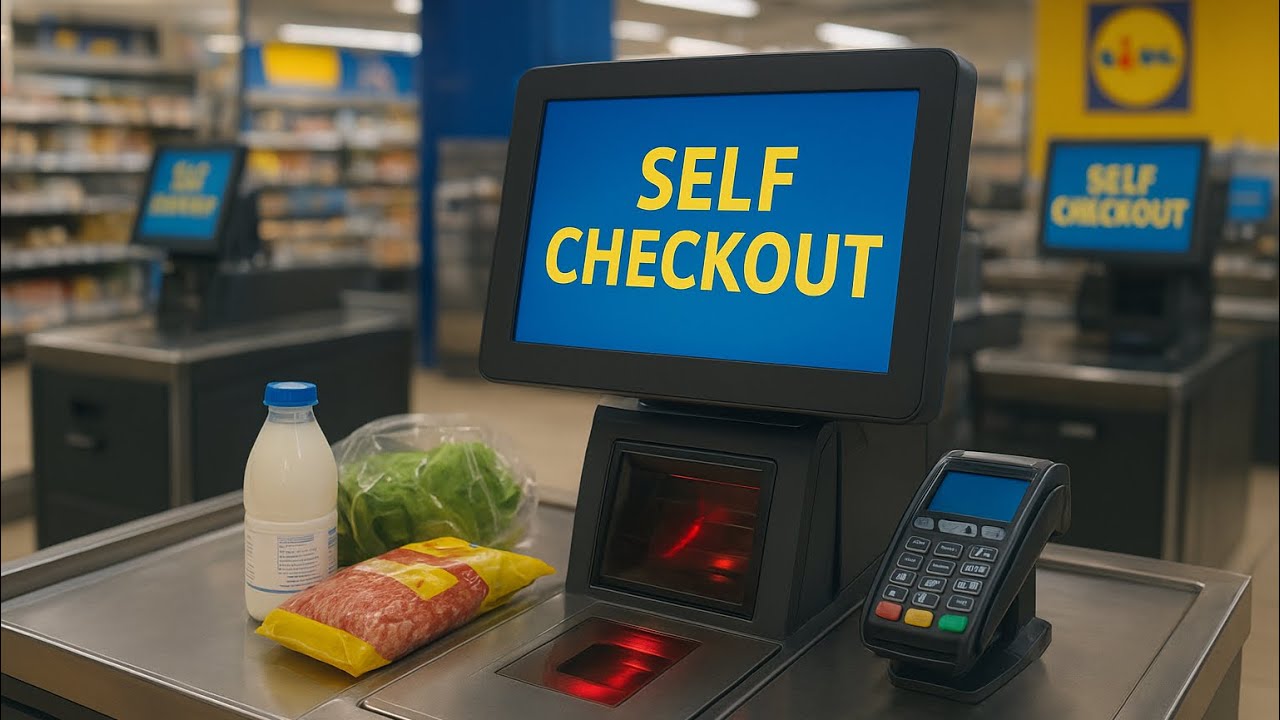 Cum funcționează Self Checkout la Lidl 🛒 | Plată rapidă și simplă fără casier!
