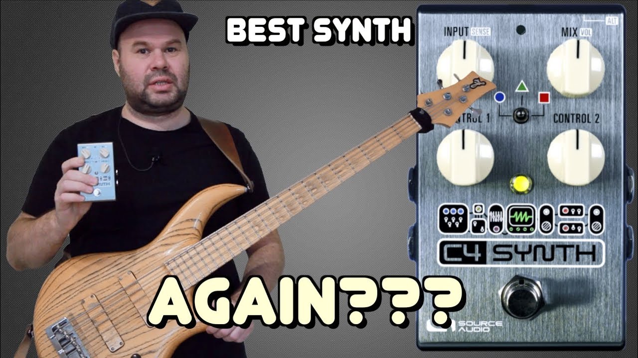 Еще один Лучший басово-гитарный синтезатор??? Обзор педали Source Audio C4 Synth