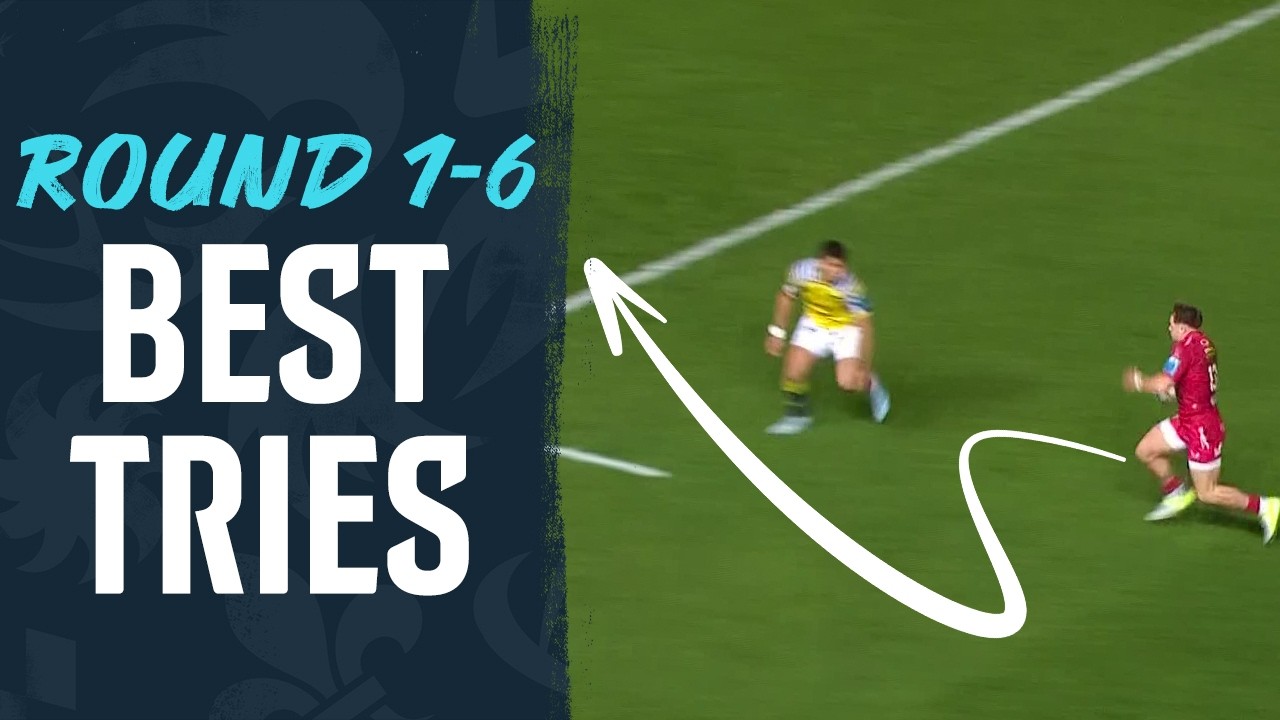 ALL the best tries from Round 1-6 | URC 2024/25