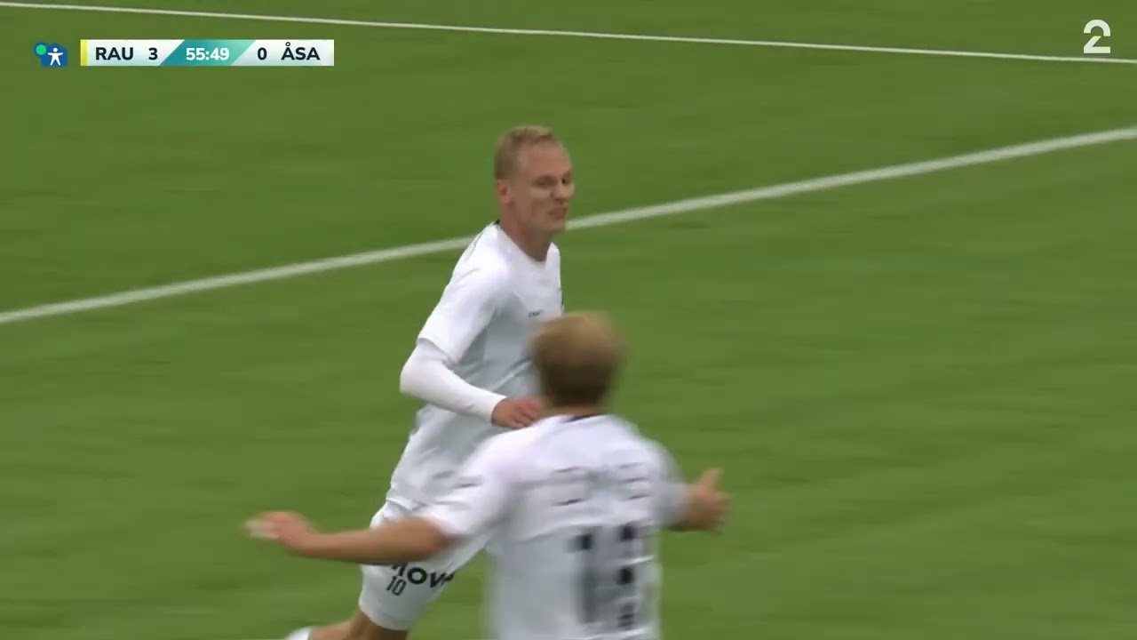 Raufoss 3 - 2 Åsane - Høydepunkter