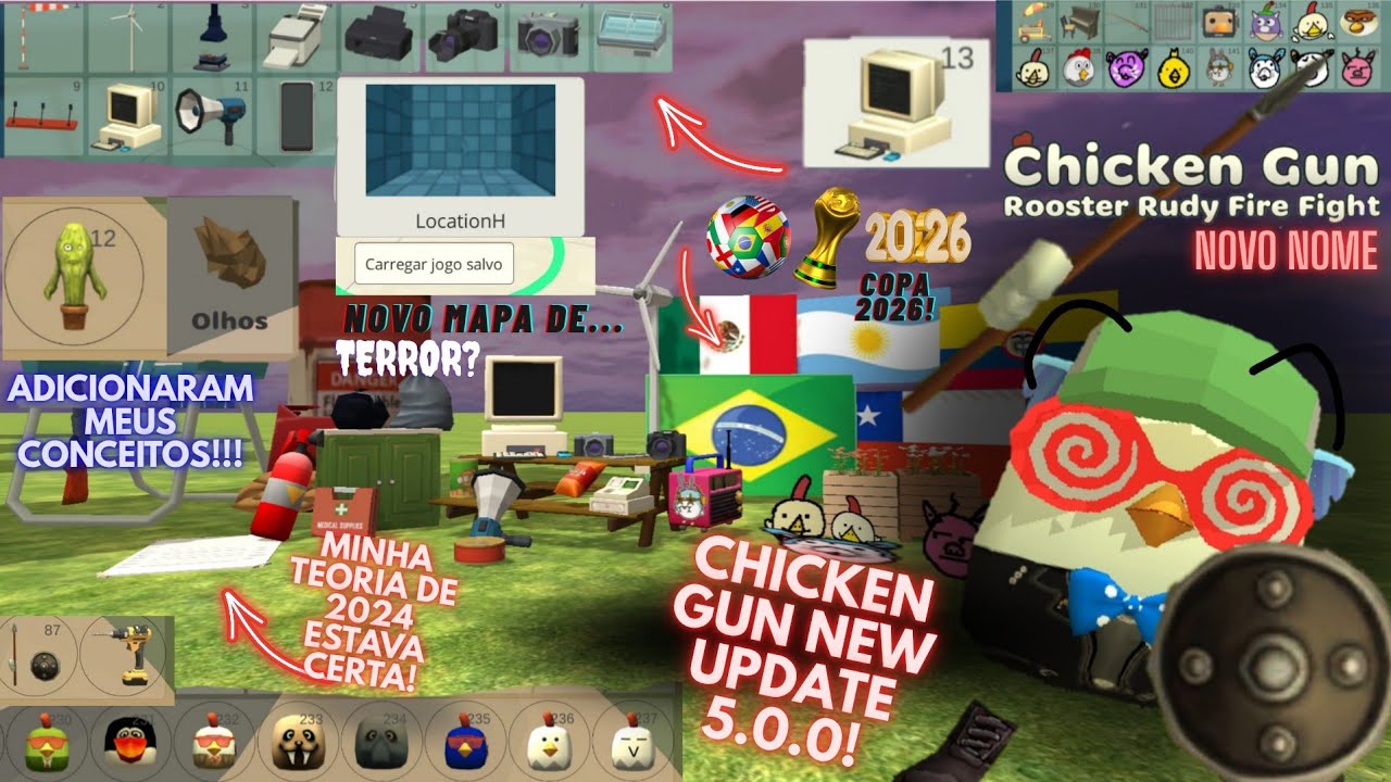 CHICKEN GUN НОВОЕ ОБНОВЛЕНИЕ 5.0.0 НОВОЕ ОБНОВЛЕНИЕ