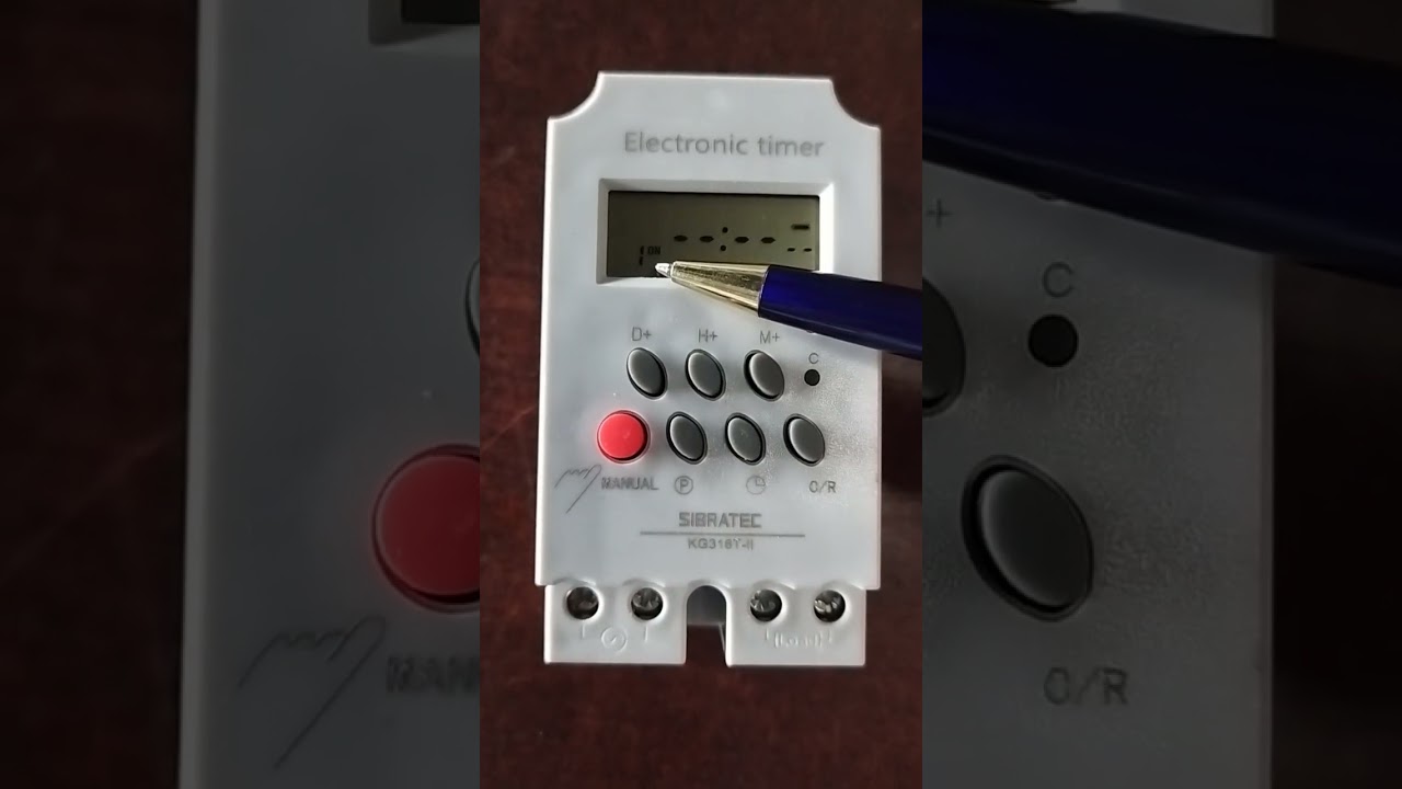 Como programar timer digital da Sibratec
