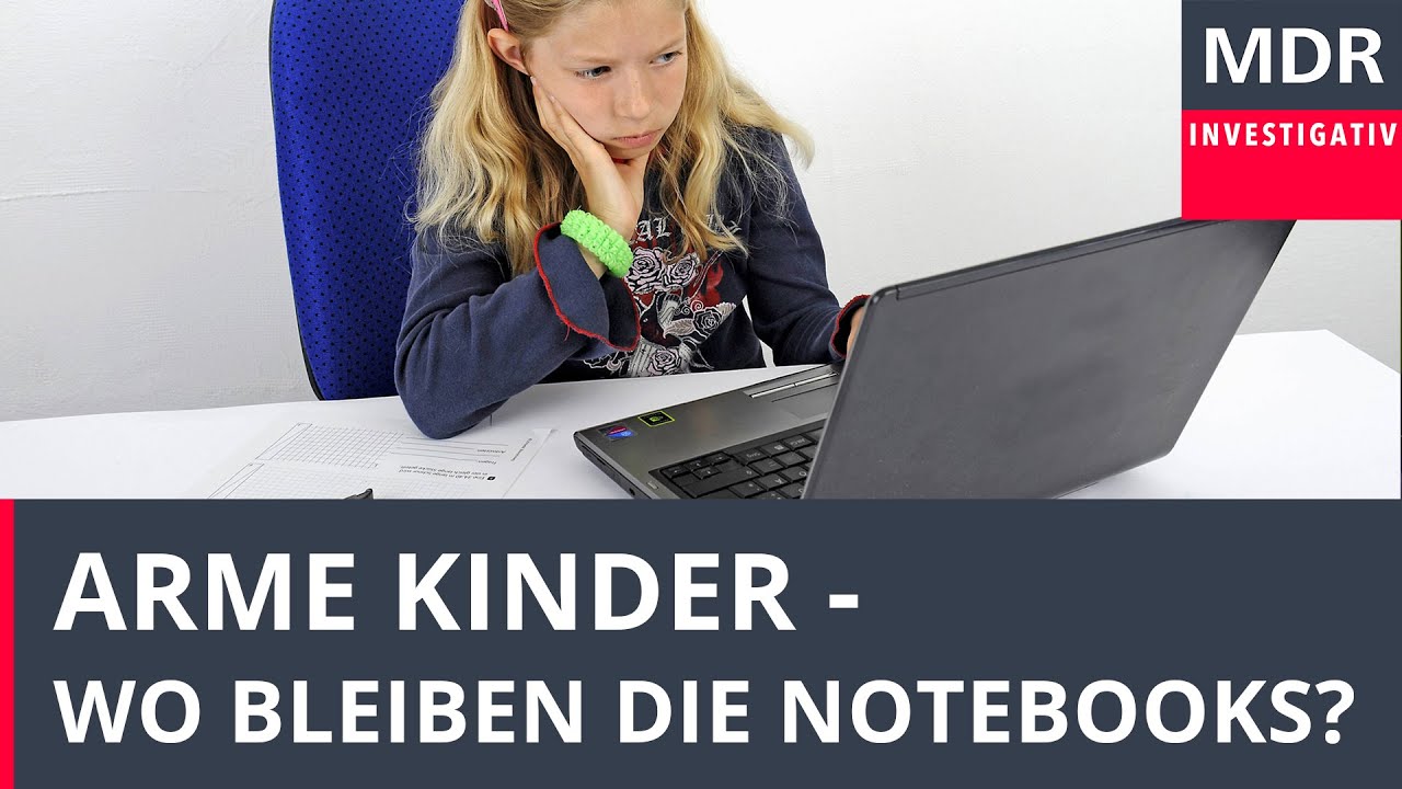 Arme Kinder - wo bleiben die Notebooks?