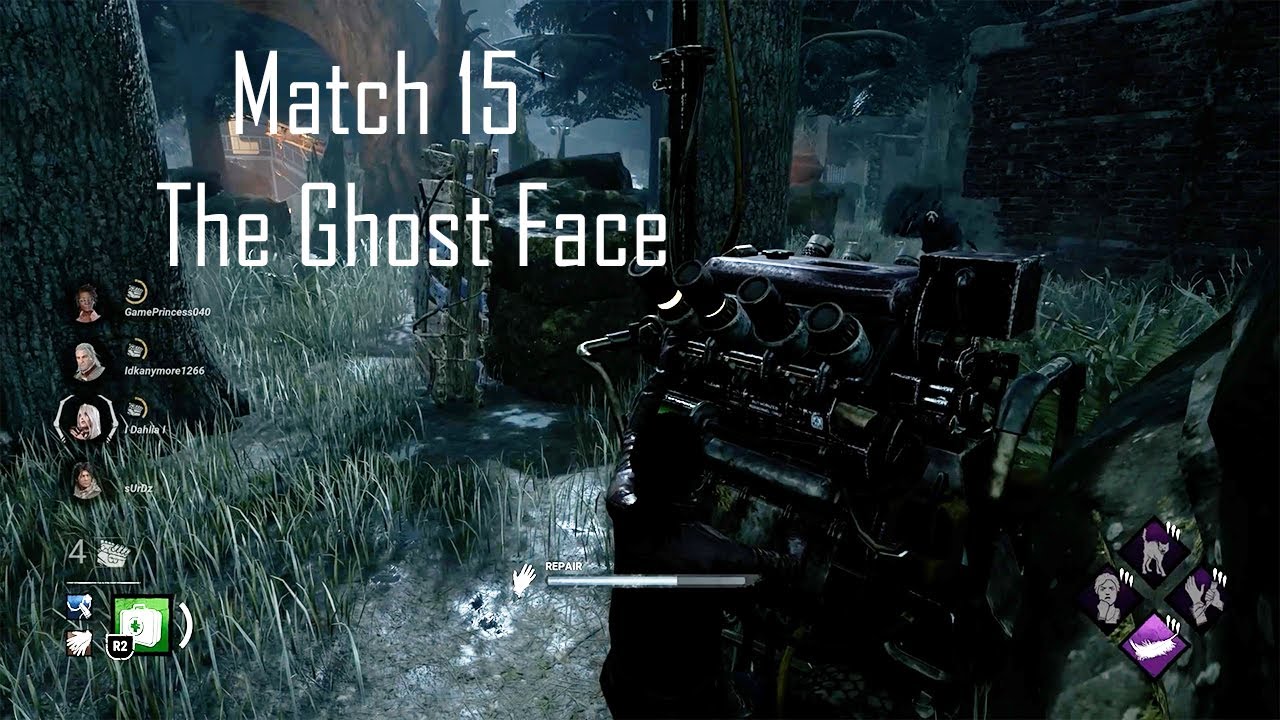 Dead by Daylight Match 15 The Ghost Face/with friends!
