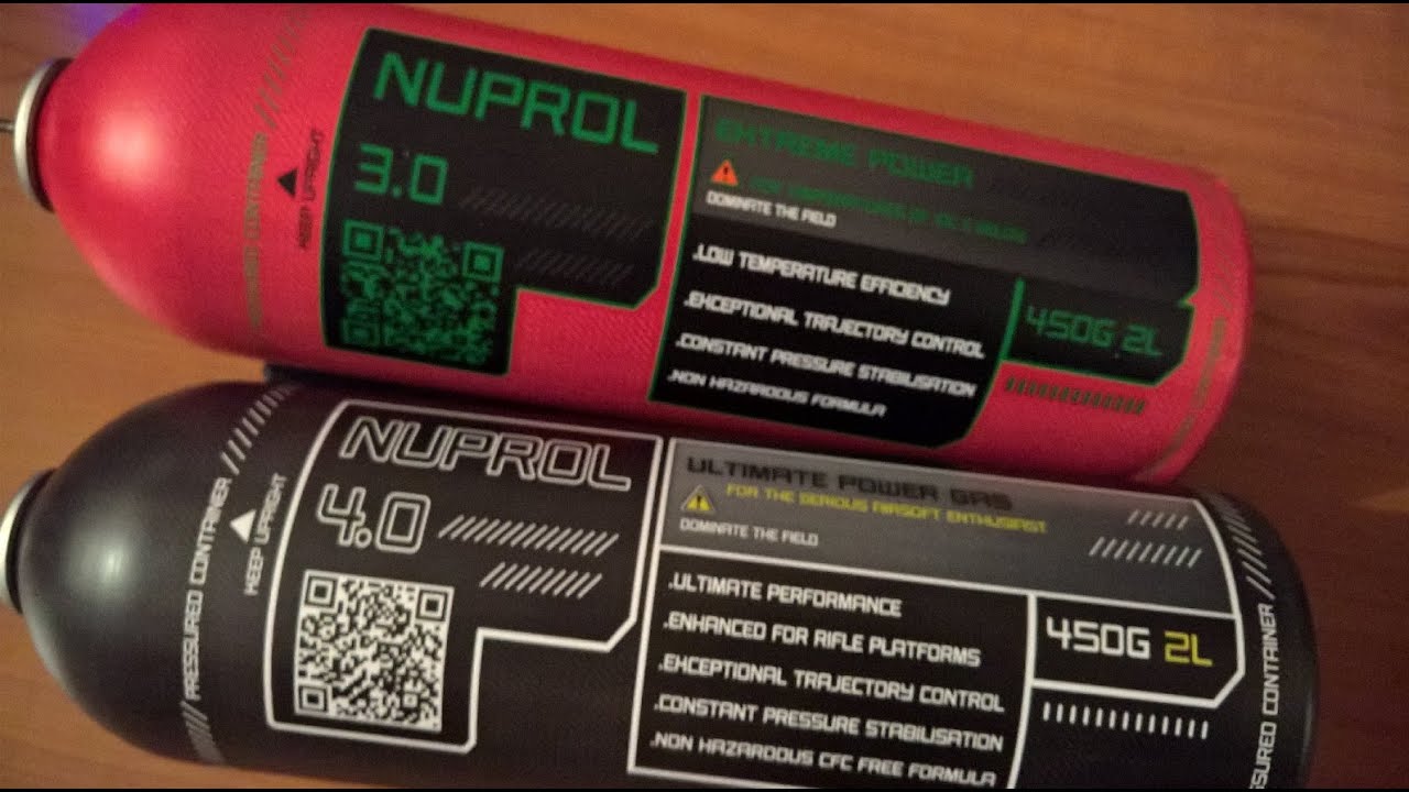 Jeg tester Nuprol 3.0 og 4.0 gass i ca 2 grader pluss.