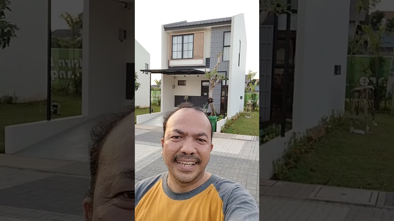REVIEW Rumah 2Lt, Lebar 5m, Lb.55/ Lt.50m&sup2;, di Legok tangerang, dekat BSD, harga 500 jutaan.