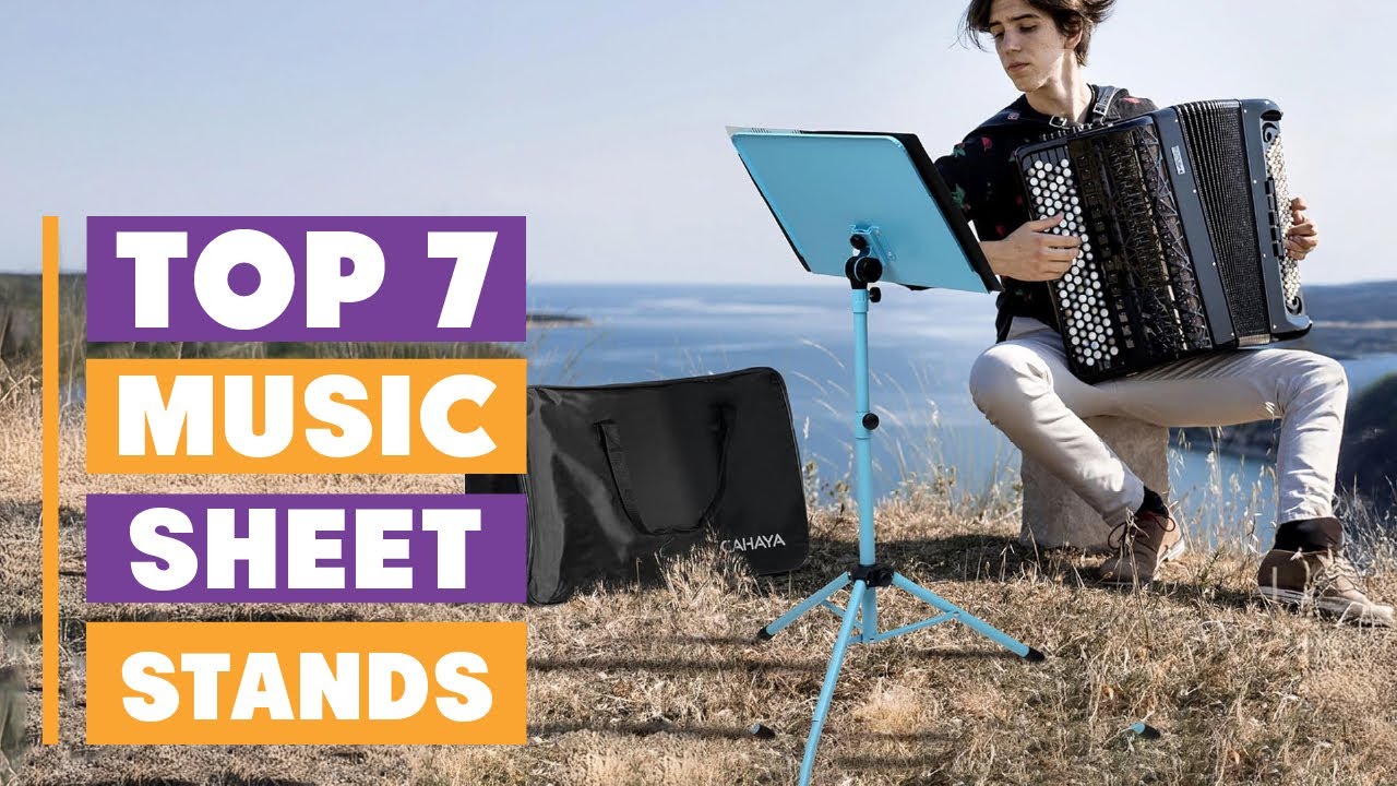 Best Music Stands for Sheet Music: 7 Must-Have Options