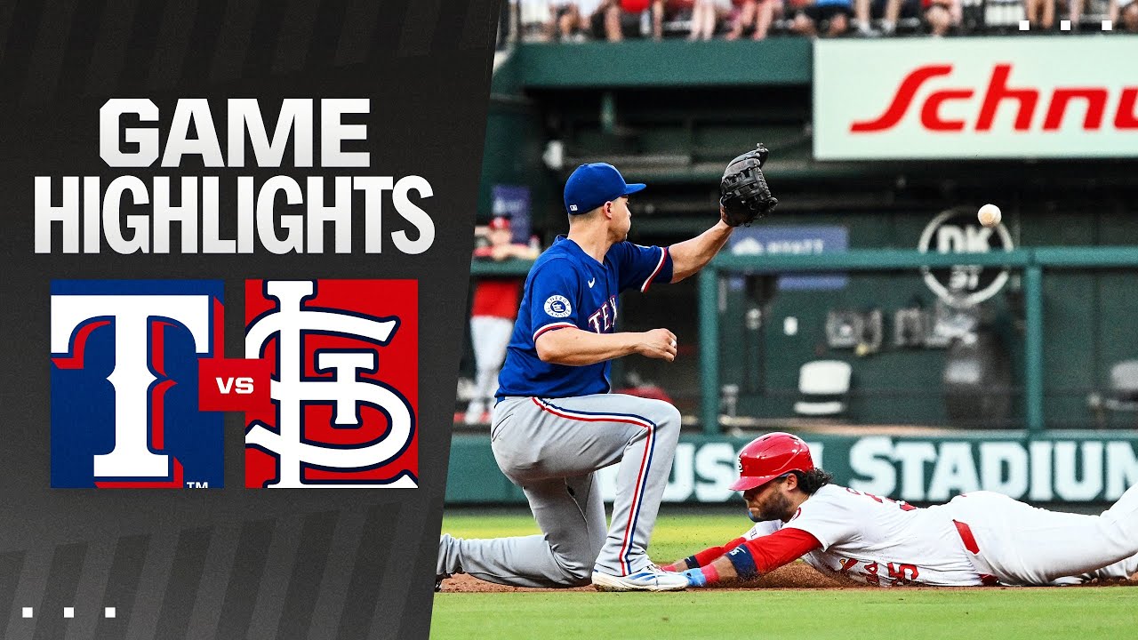 Rangers vs. Cardinals Game Highlights (7/30/24) | MLB Highlights