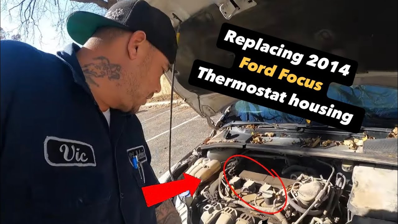 2014 FORD FOCUS THERMOSTAT HOUSING!