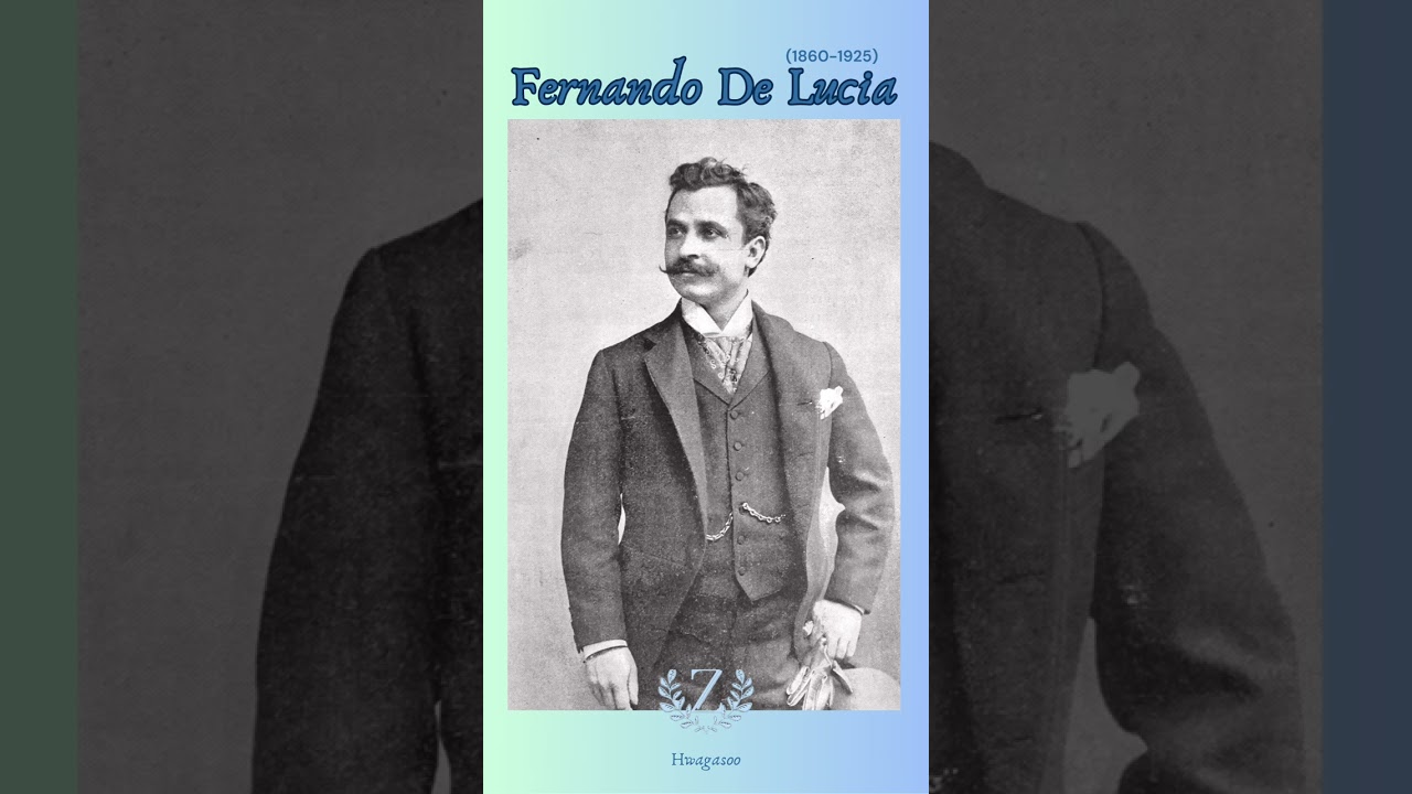 Fernando De Lucia “A te o cara” 1917