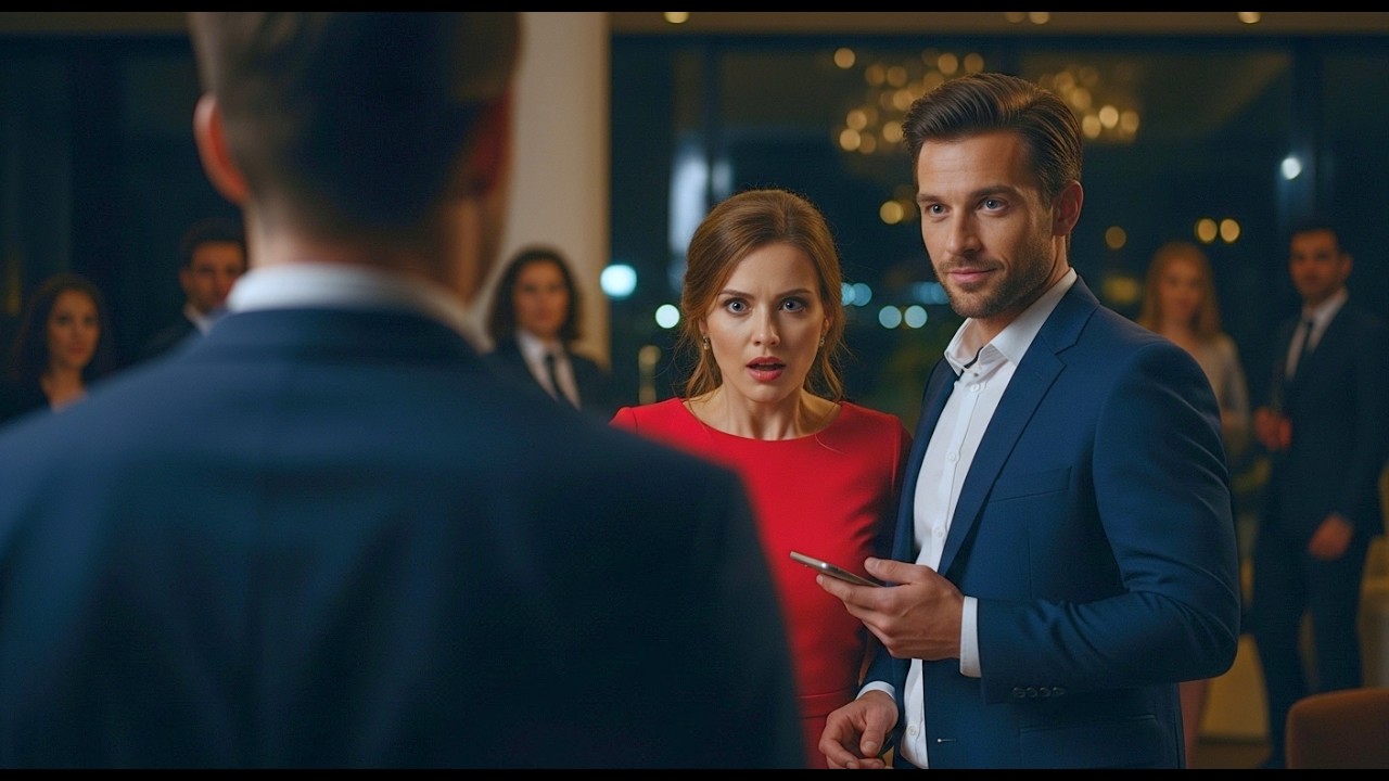I Took My Wife to a Work Event — At Midnight, My Boss Walked Over Holding Something Unexpected