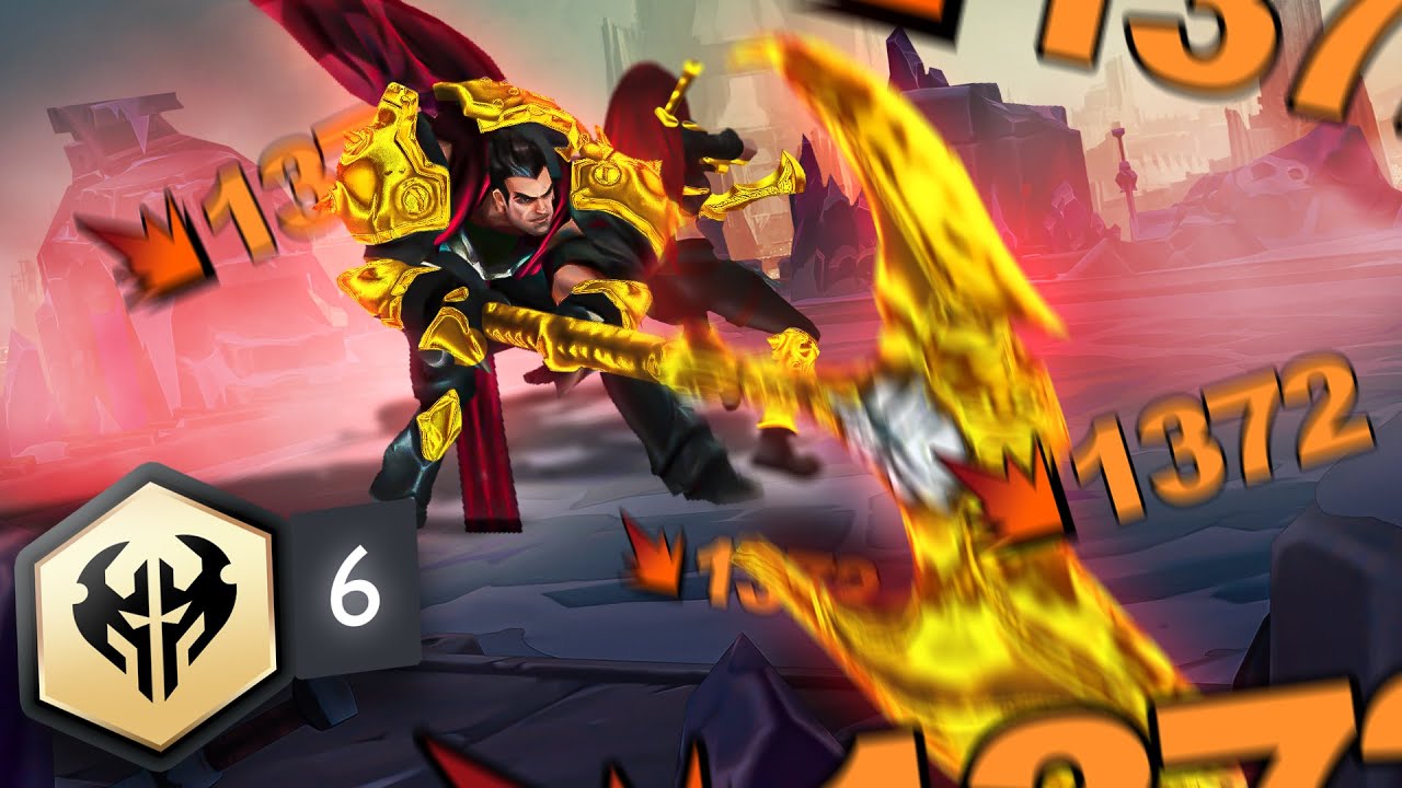 6 NOXUS 3 STAR DARIUS INFINITE DUNKING!! | Teamfight Tactics Patch 13.12