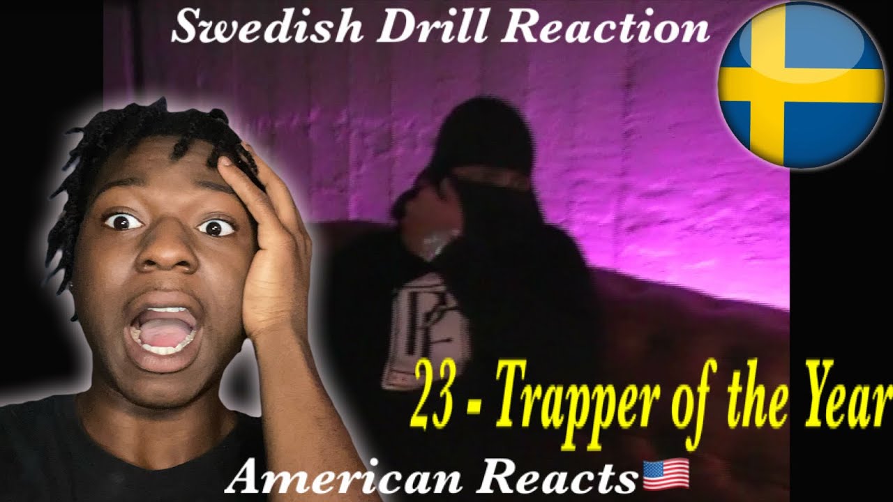 American Reacts to Swedish Drill! 23 - TRAPPER OF THE YEAR (INTRO) #08ZOO #SwedenDrill